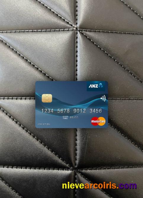 Kiribati ANZ Bank mastercard photolook